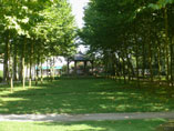 Verschiede Parkanlagen gehören zum Kurort Eugenie les Bains